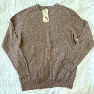 Muji Mens Crew Neck Sweater XL NWT New